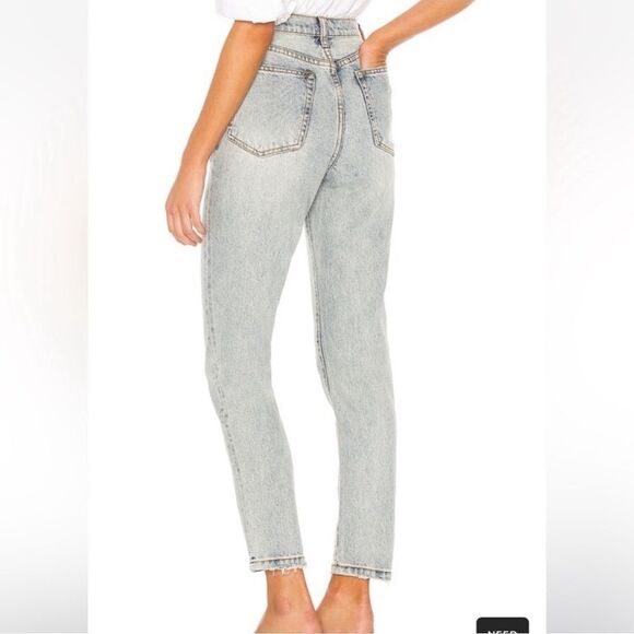 NWT WEWOREWHAT The Danielle High Rise Straight in Light Vintage- Size 29 - Picture 2 of 8